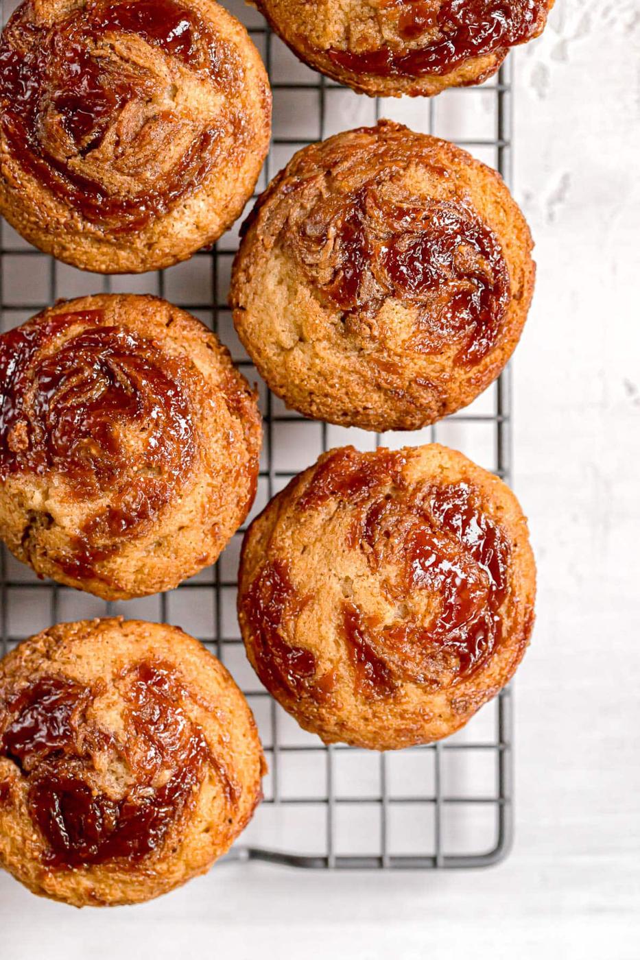 Almond Butter & Guava Jelly Muffins