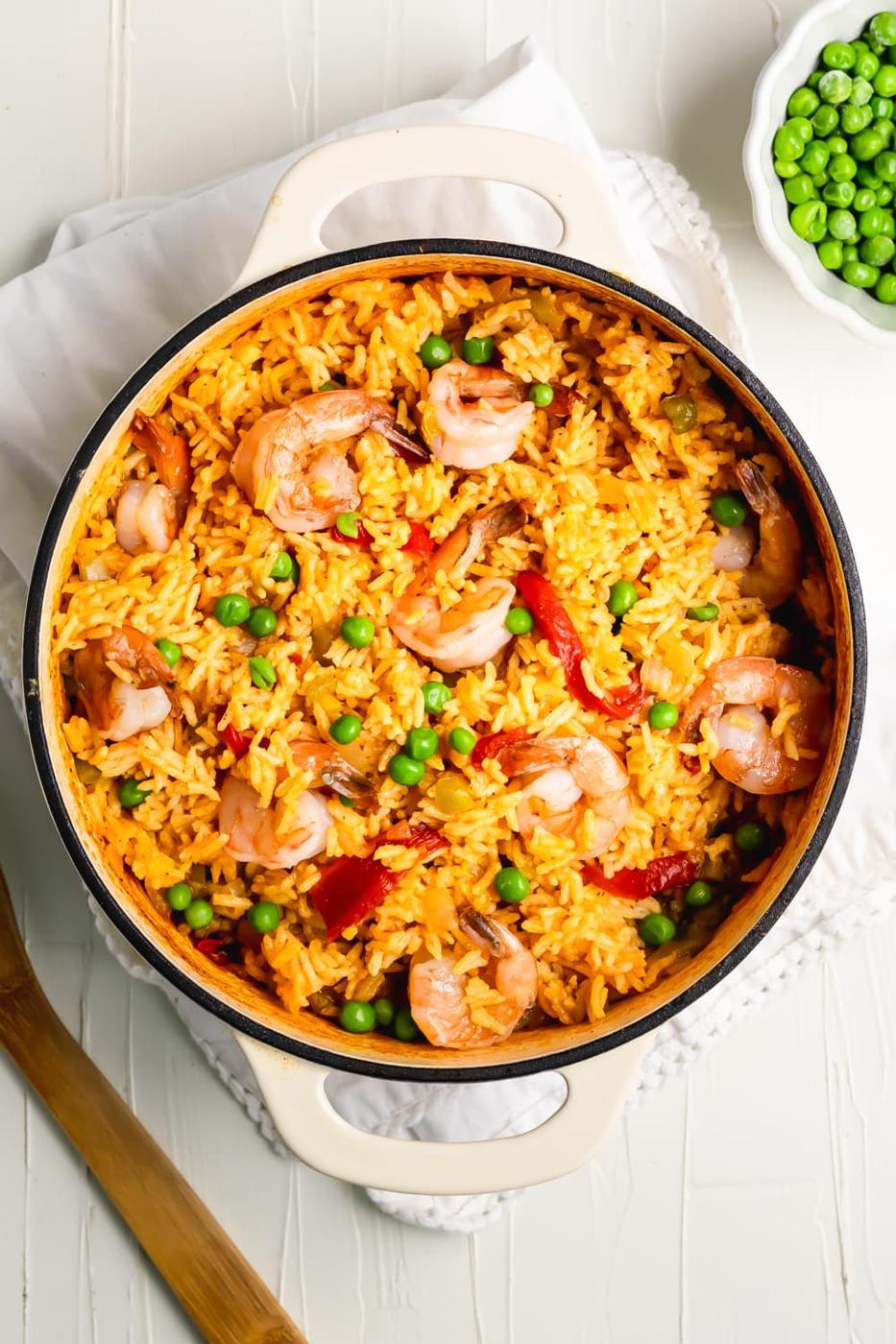 Arroz Con Camarones (Yellow Rice with Shrimp)