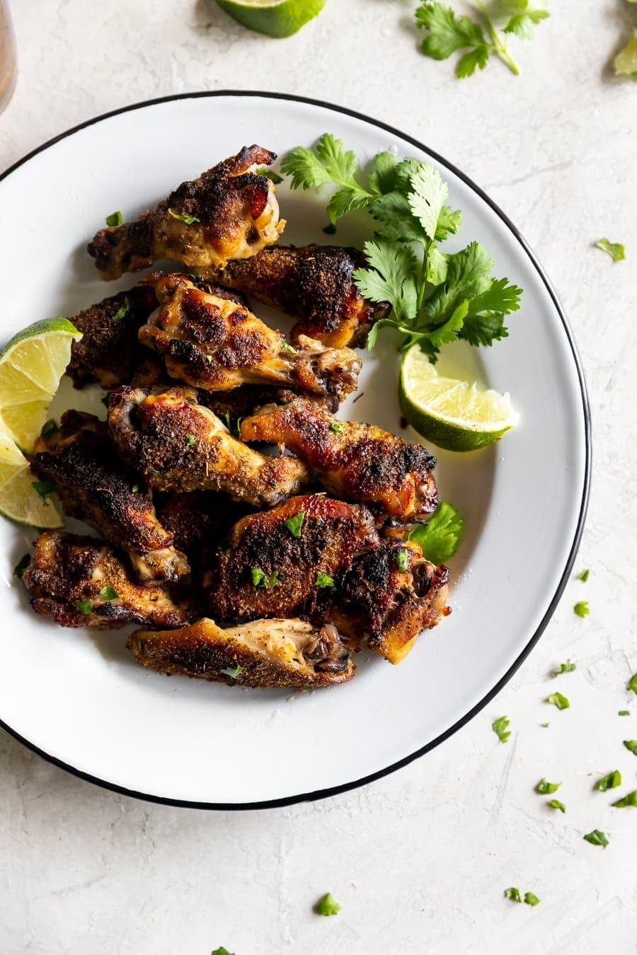 Crispy Baked Mojo Chicken Wings