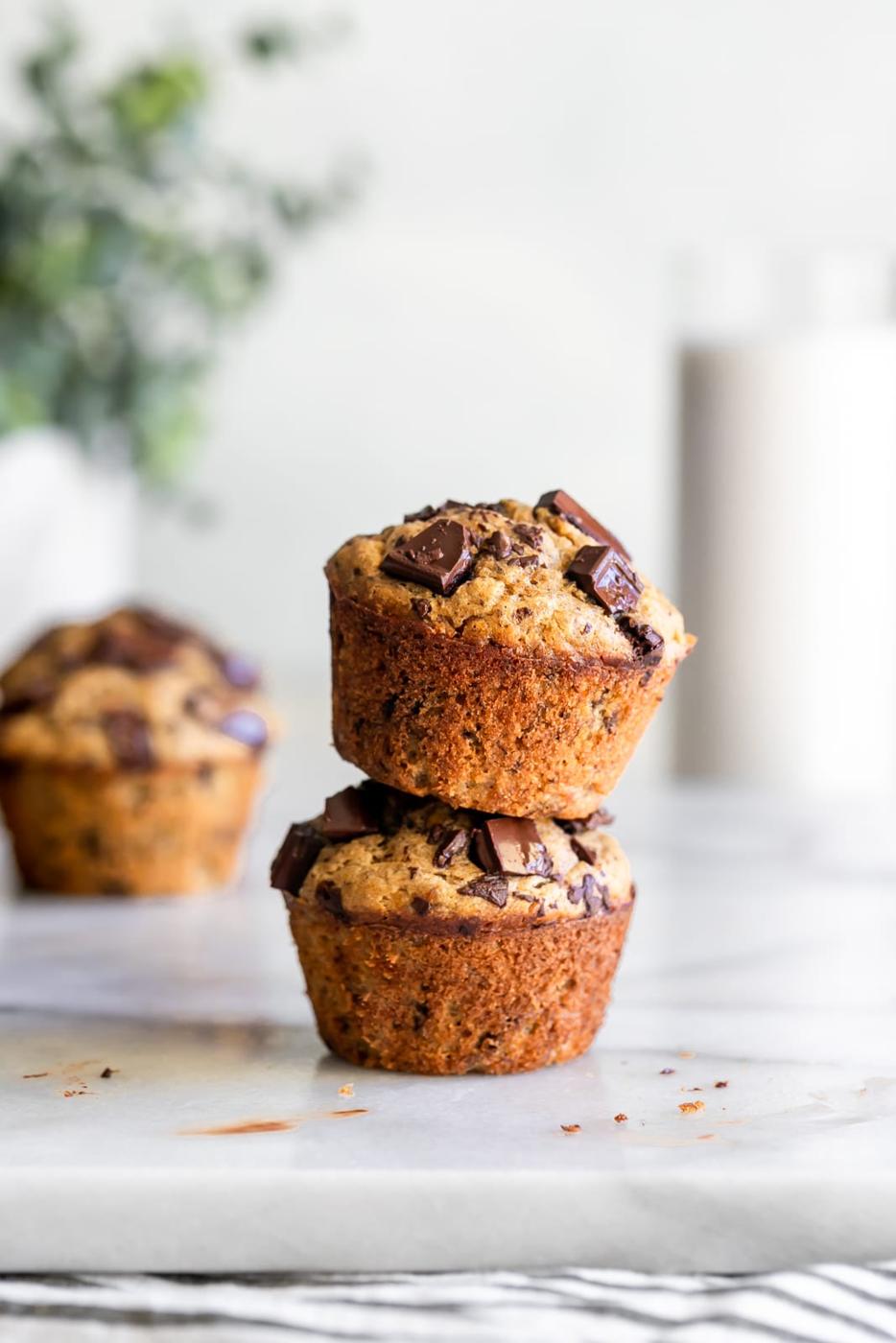 Banana Chocolate Chip Muffins