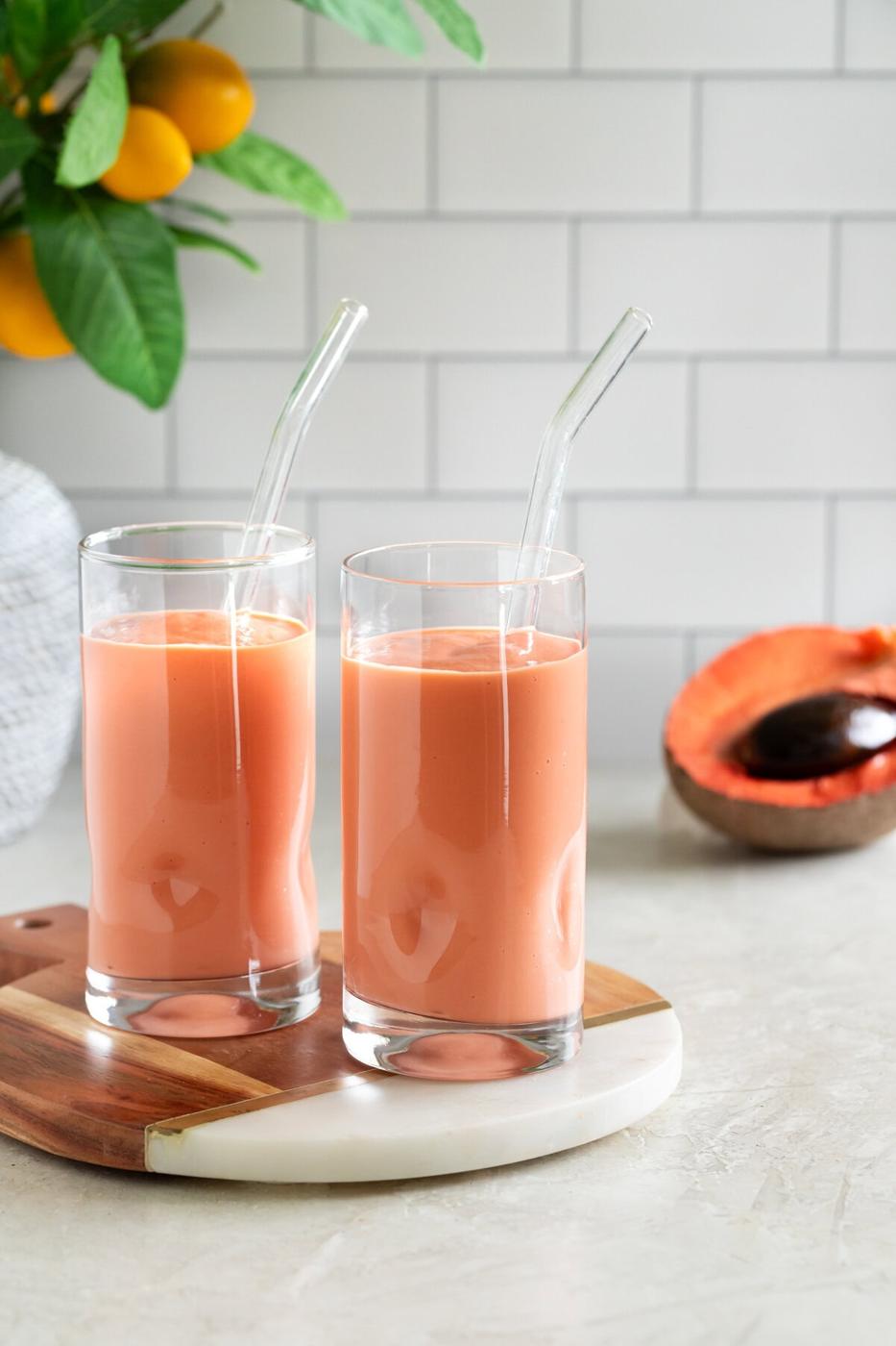 Batido de Mamey (Cuban Mamey Milkshake)