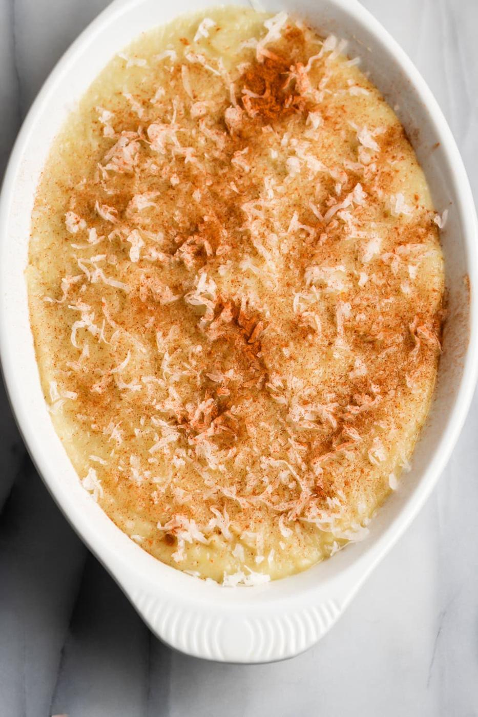 Boniatillo Con Coco (Cuban Sweet Potato Pudding)