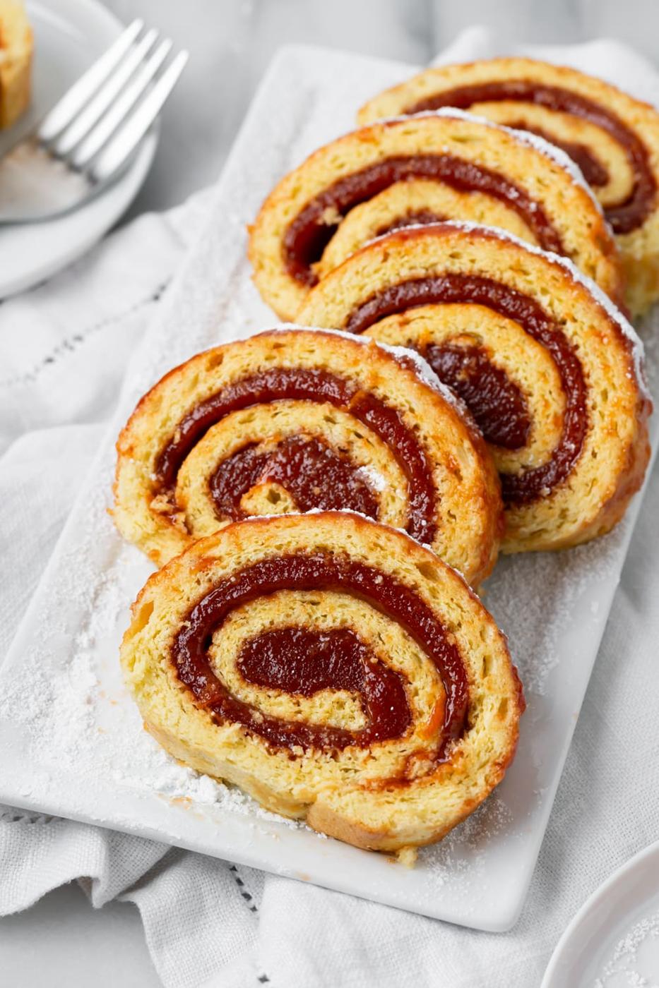 Homemade Brazo Gitano (Guava Swiss Roll)
