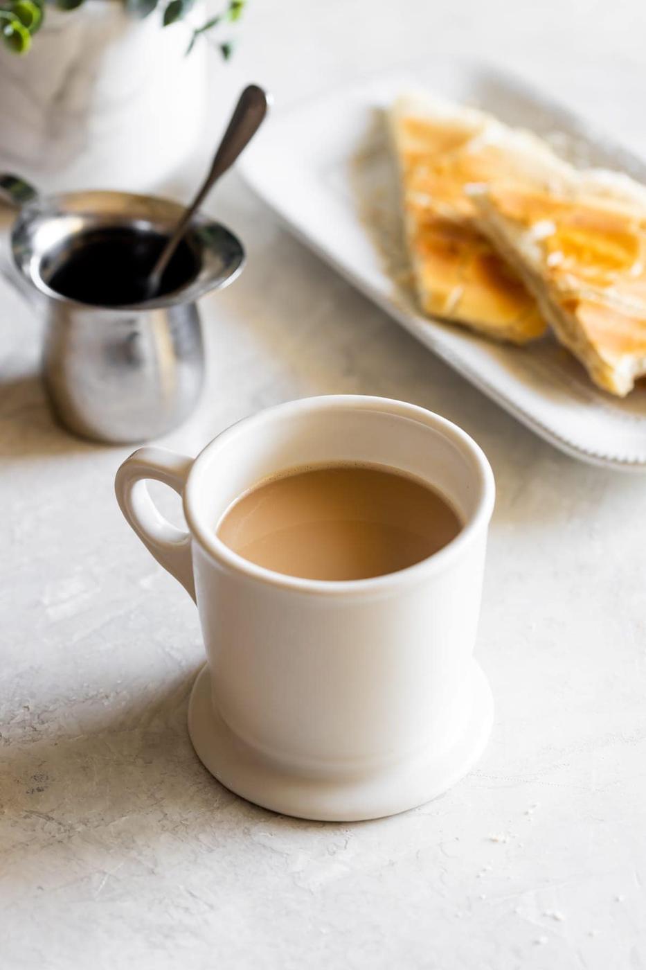 Cafe Con Leche with Cuban Toast