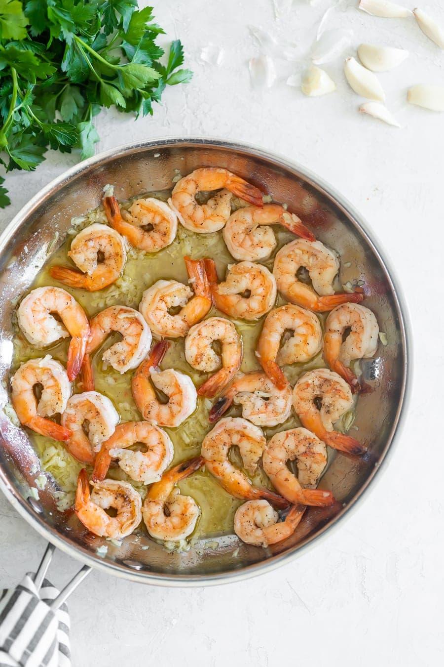 15 Minute Camarones al Ajillo (Garlic Shrimp Recipe)