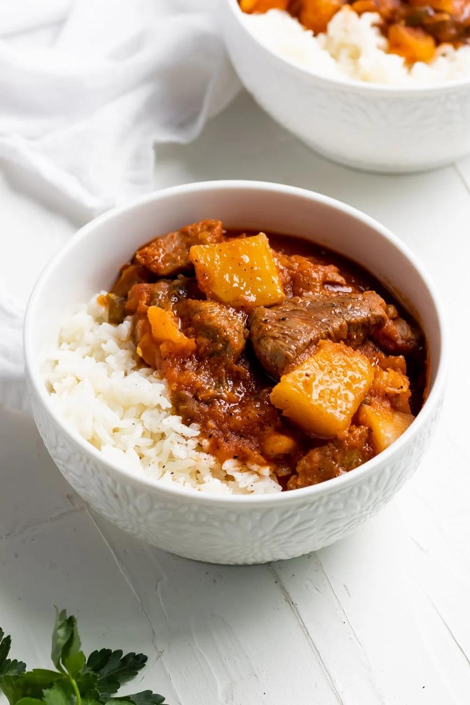 Authentic Cuban Carne con Papas (Beef Stew)