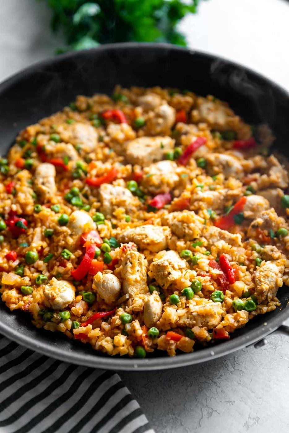 Cauliflower Arroz Con Pollo Recipe