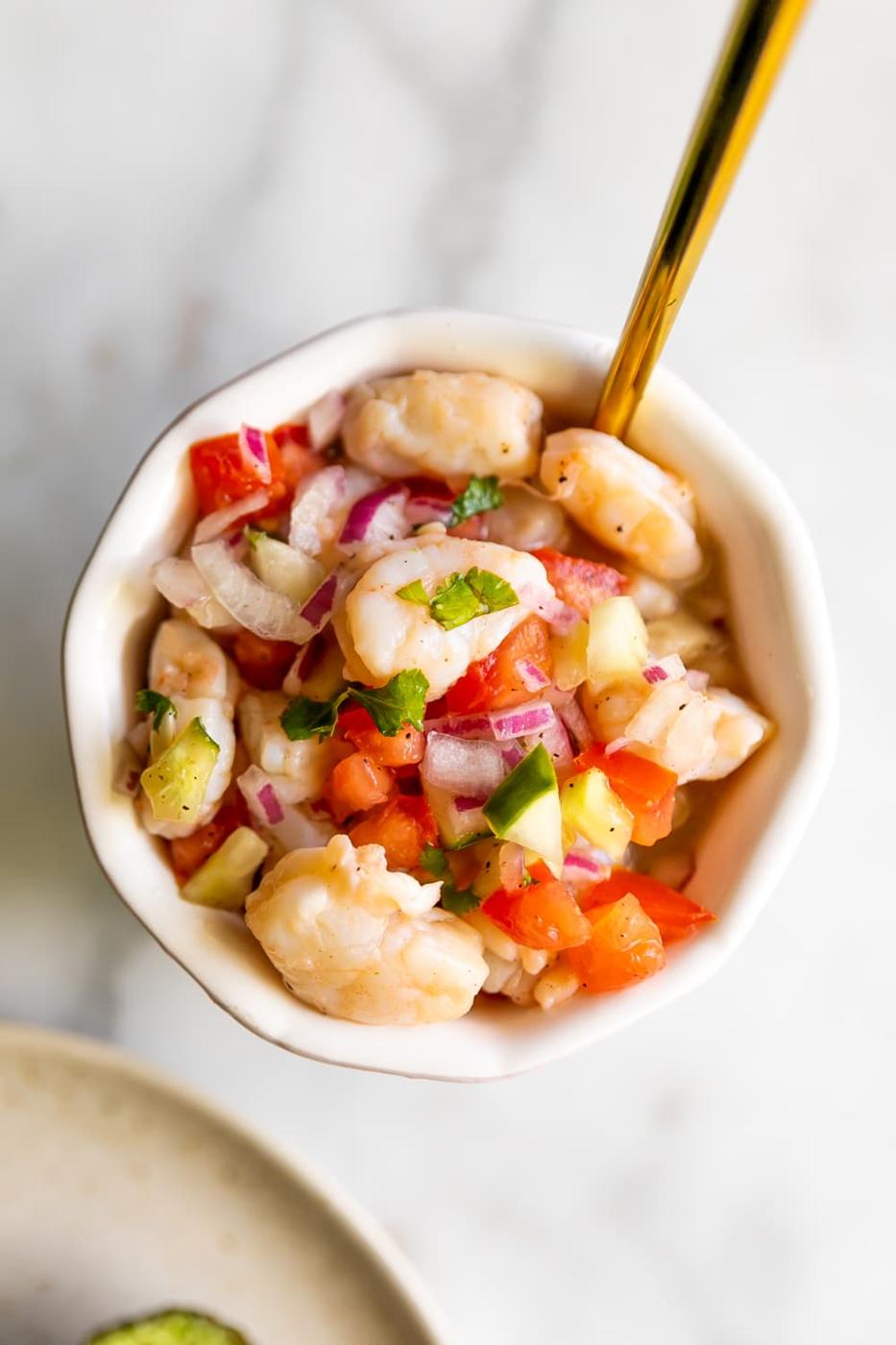 15-Minute Ceviche de Camaron (Easy Shrimp Ceviche)