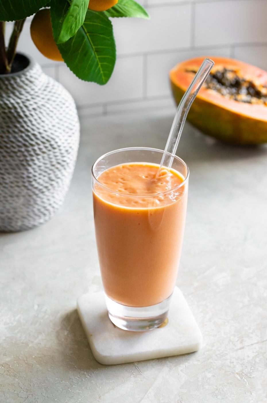 Cuban Papaya Shake (Batido de Fruta Bomba)