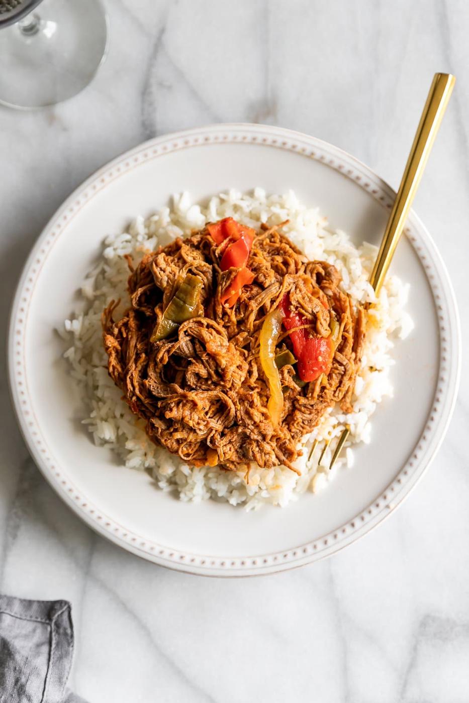 Authentic Cuban Ropa Vieja (Shredded Beef Recipe)