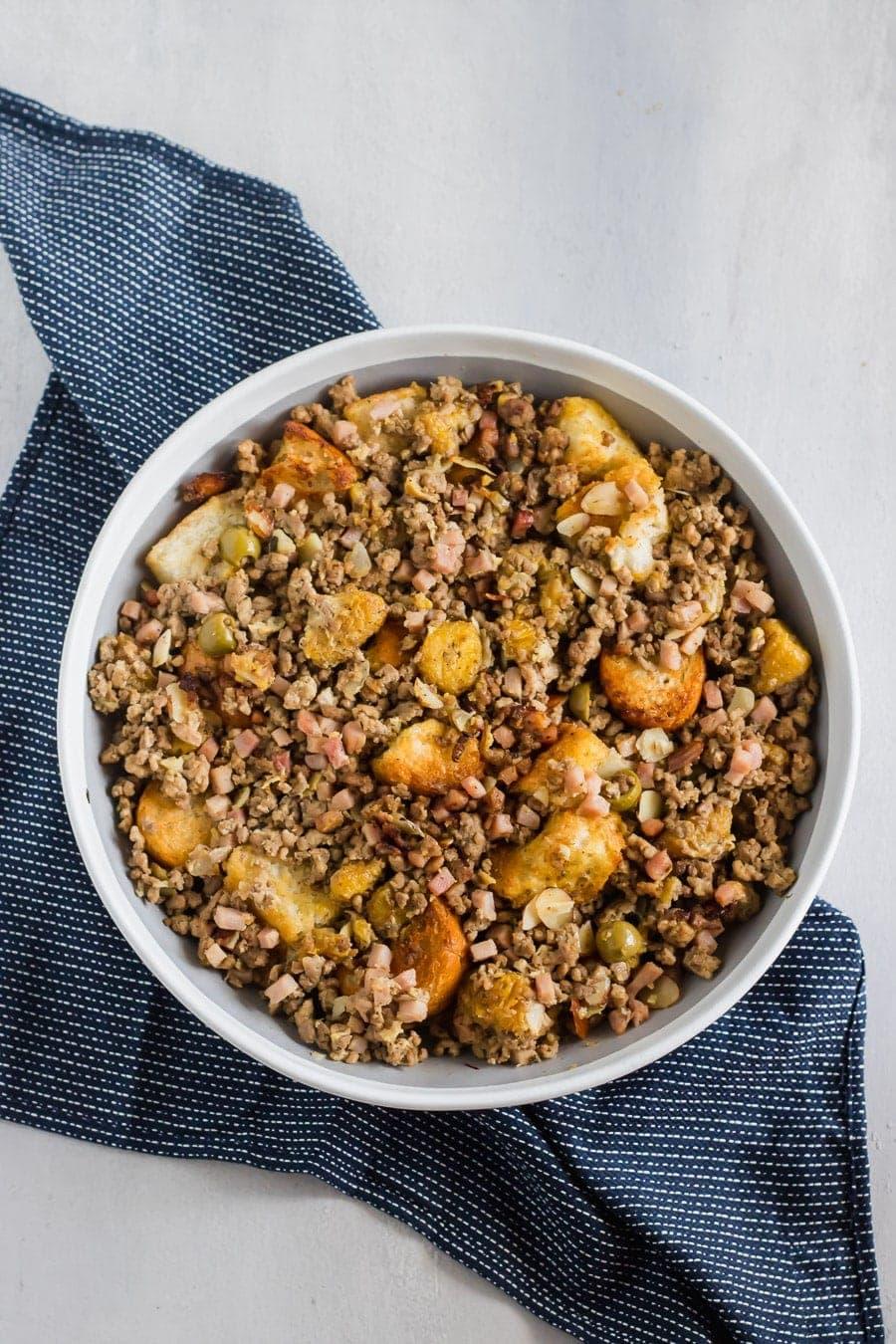 Cuban-Style Thanksgiving Stuffing