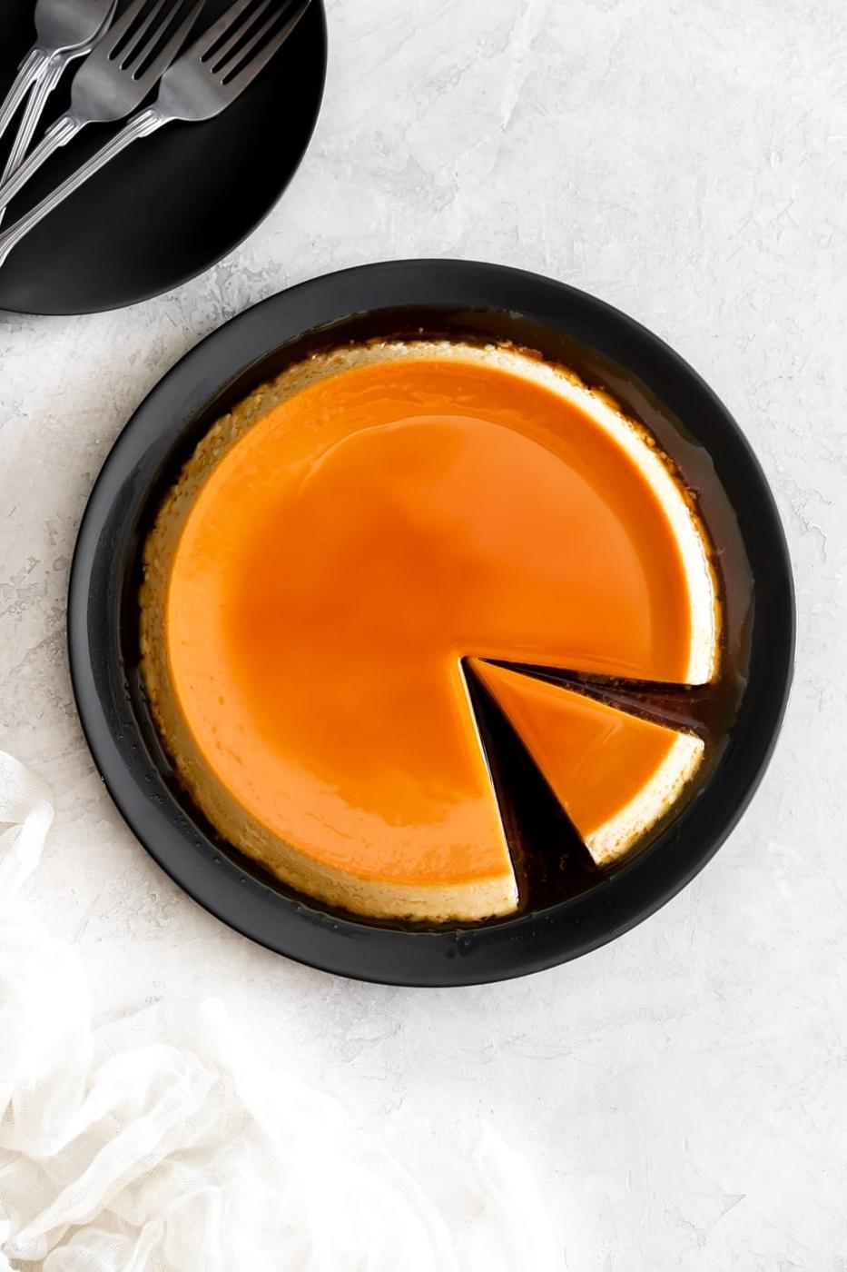 Flan de Queso (Easy Cream Cheese Flan)