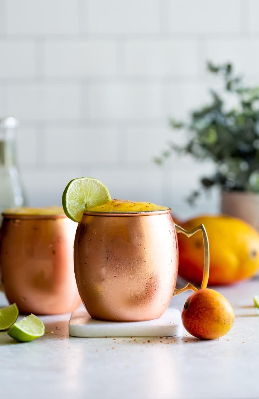 Frozen Mango Moscow Mule Recipe