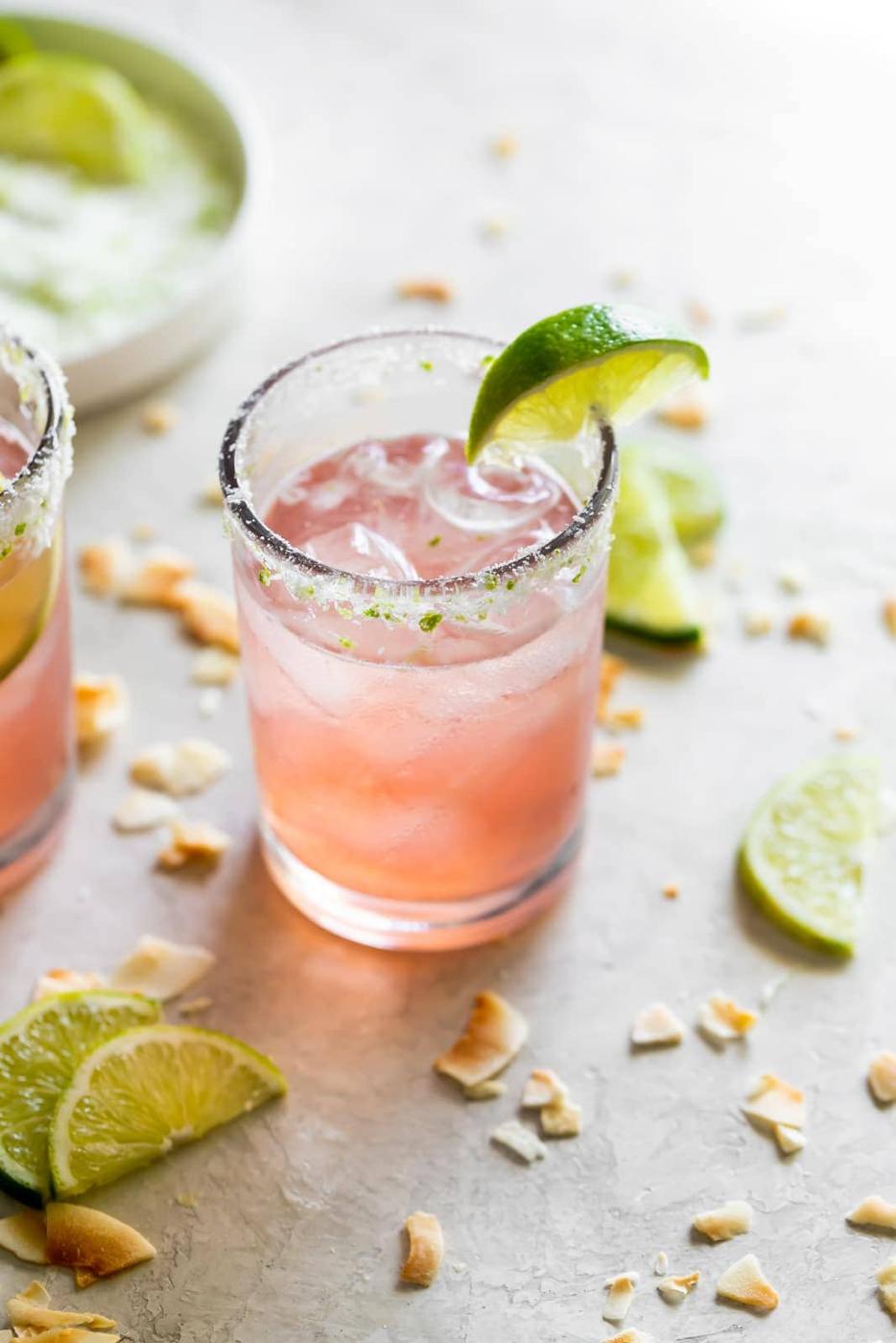The Best Guava Margarita (On The Rocks!)