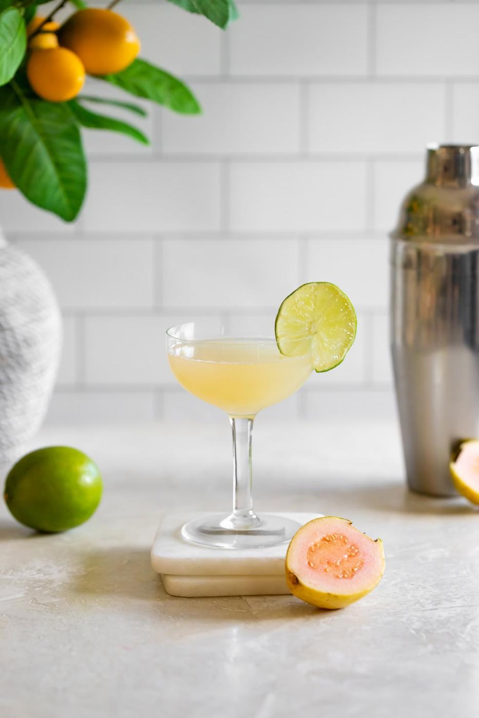 Cuban Guava Daiquiri (Just 4 Ingredients!)