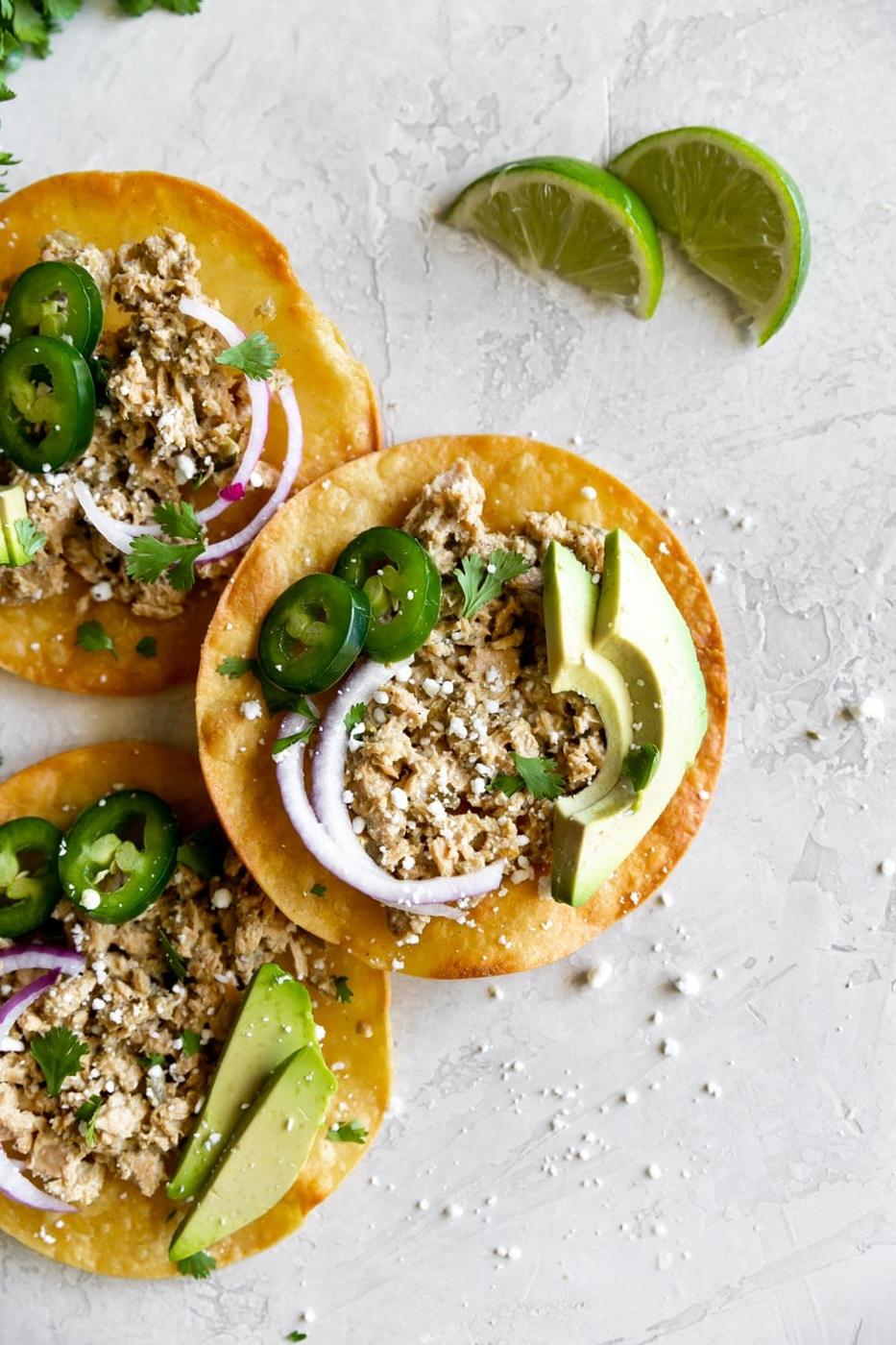Jalapeño Tuna Tostadas