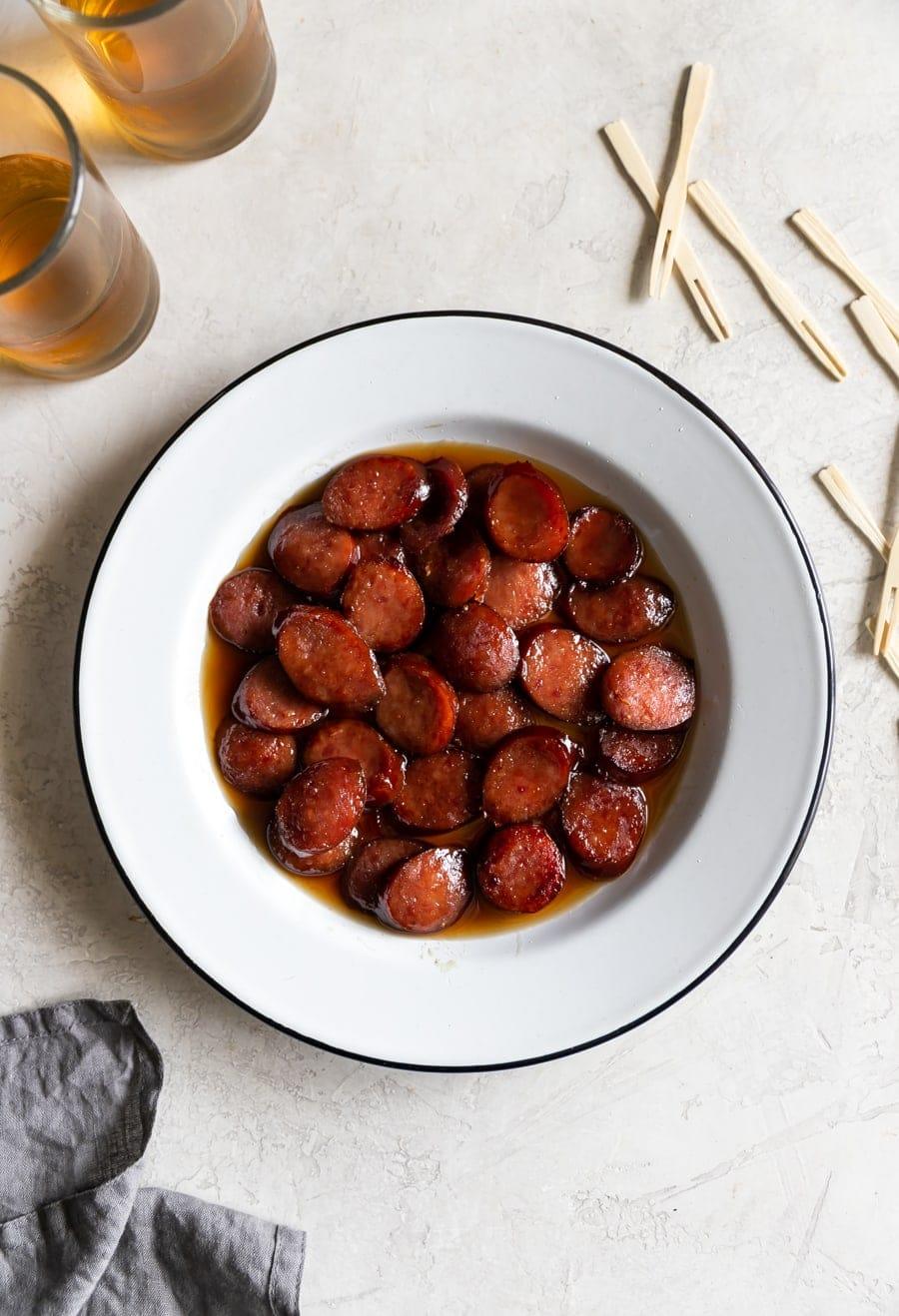 Easy Kielbasa Appetizer Recipe (Only 3 Ingredients!)