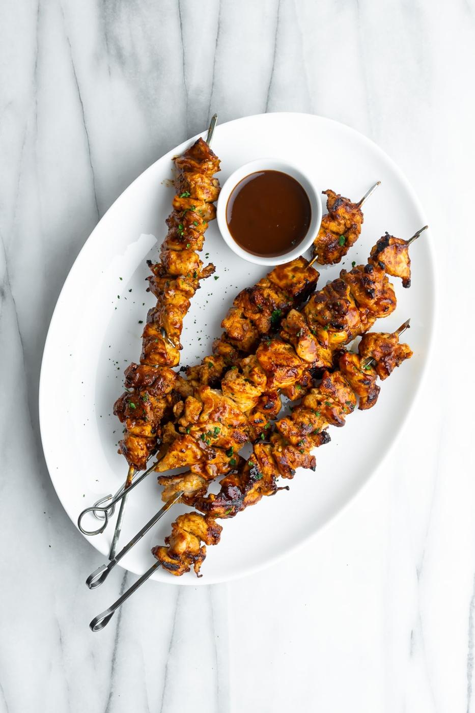 Pinchos De Pollo (Easy Cuban-Style Chicken Skewers)