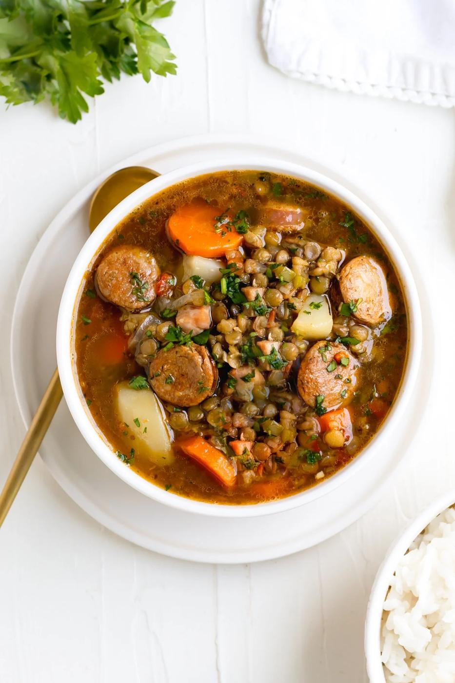 Potaje de Lentejas (Cuban Lentil Soup)