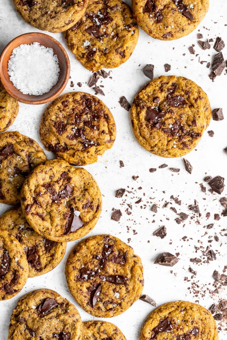 Soft & Chewy Pumpkin Chocolate Chip Cookies