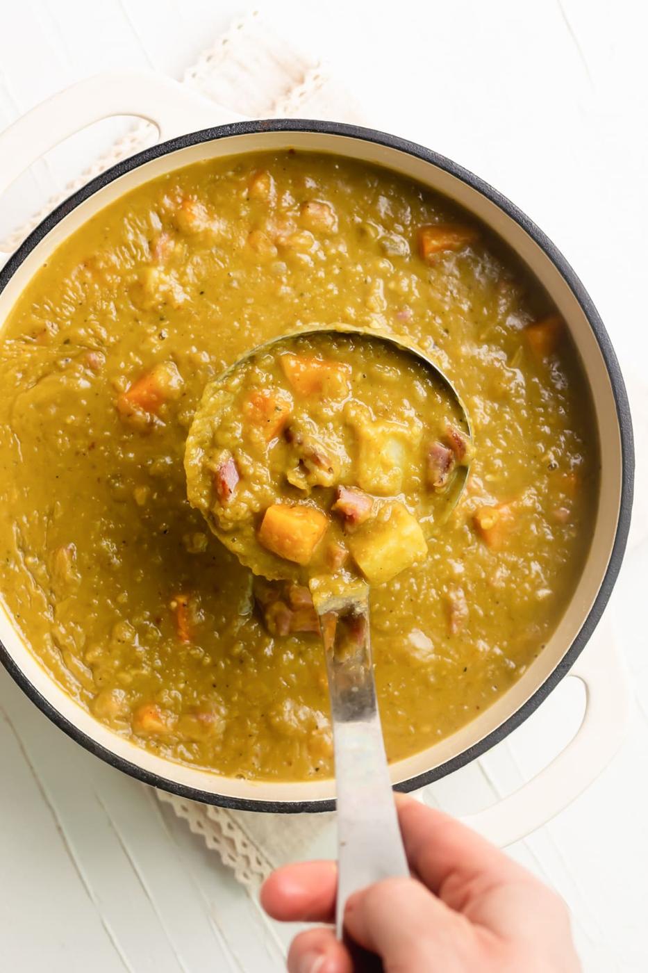 Sopa de Chicharos (Cuban Split Pea Soup)