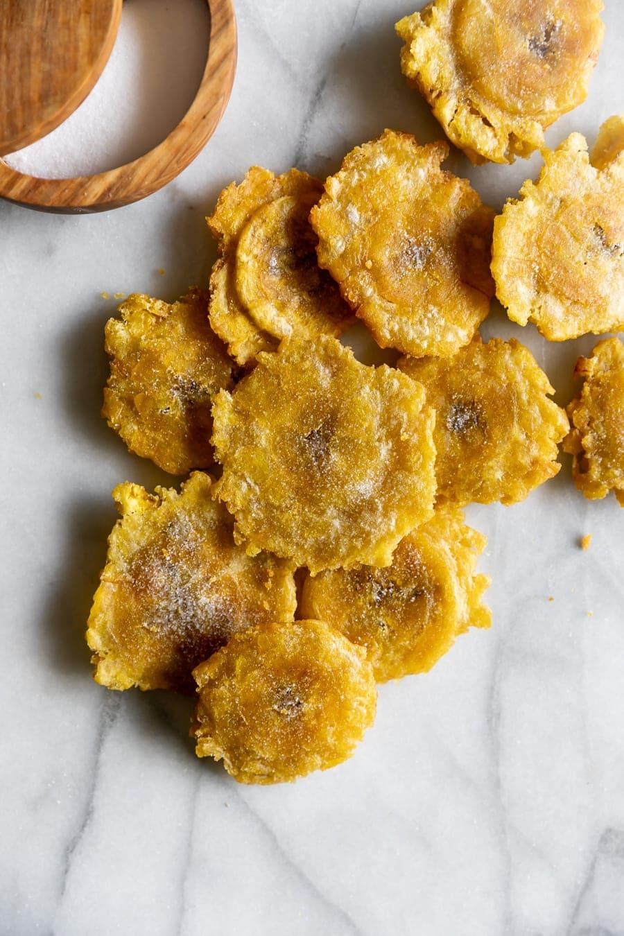 Authentic Cuban Tostones (Twice-Fried Plantains)