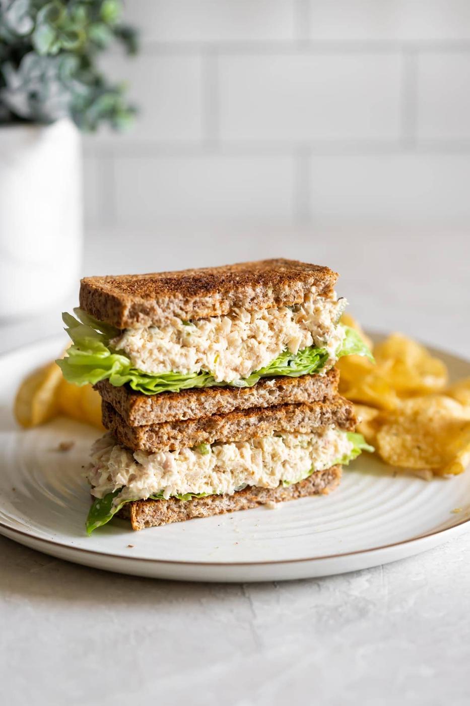 Quick & Easy Tuna Salad with Celery and Relish