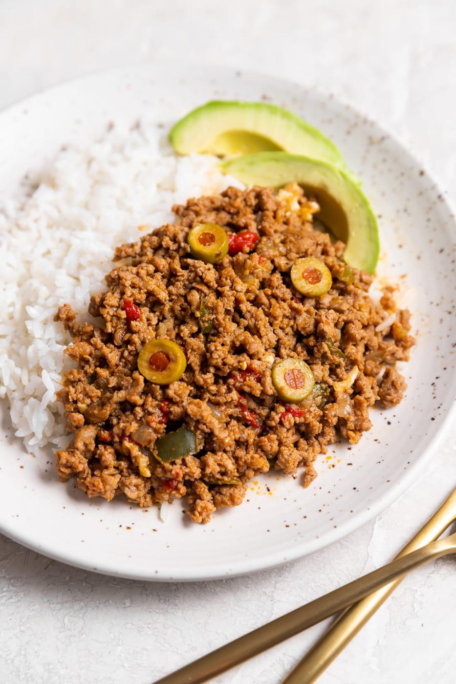 Turkey Picadillo (Cuban Picadillo de Pavo)