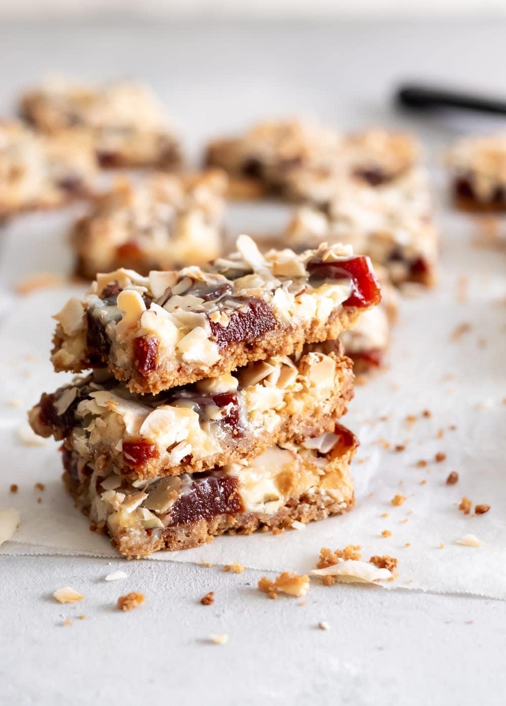White Chocolate Guava Magic Cookie Bars