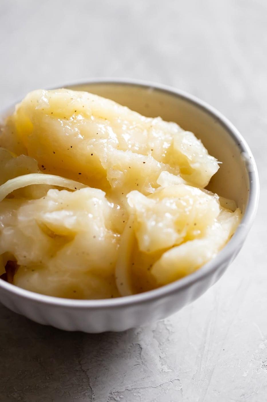 Cuban Yuca with Garlic Mojo