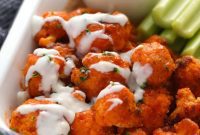 Crispy Air Fryer Cauliflower Wings