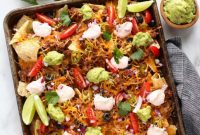 Fiesta Ground Beef Nachos