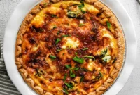 Effortless Spinach Quiche