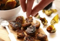 Caramelized Balsamic Brussels Sprouts