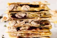Ultimate Leftover Turkey Quesadilla