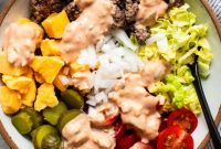 Ultimate Cheeseburger Bowl