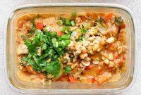 Golden Peanut Chicken Power Prep