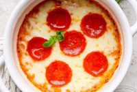 Your Own Cottage Cheese Pizza Bowl