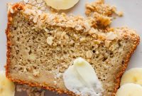 Wholesome Oat Banana Loaf