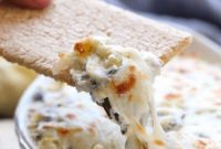Bubbly Baked Spinach Artichoke Delight