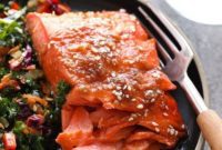 Maple Ginger Salmon Bake