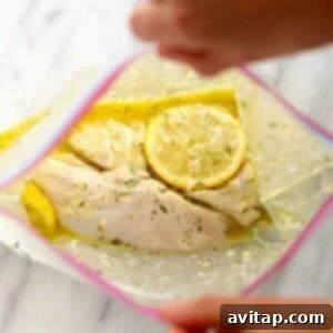 marinating lemon chicken.
