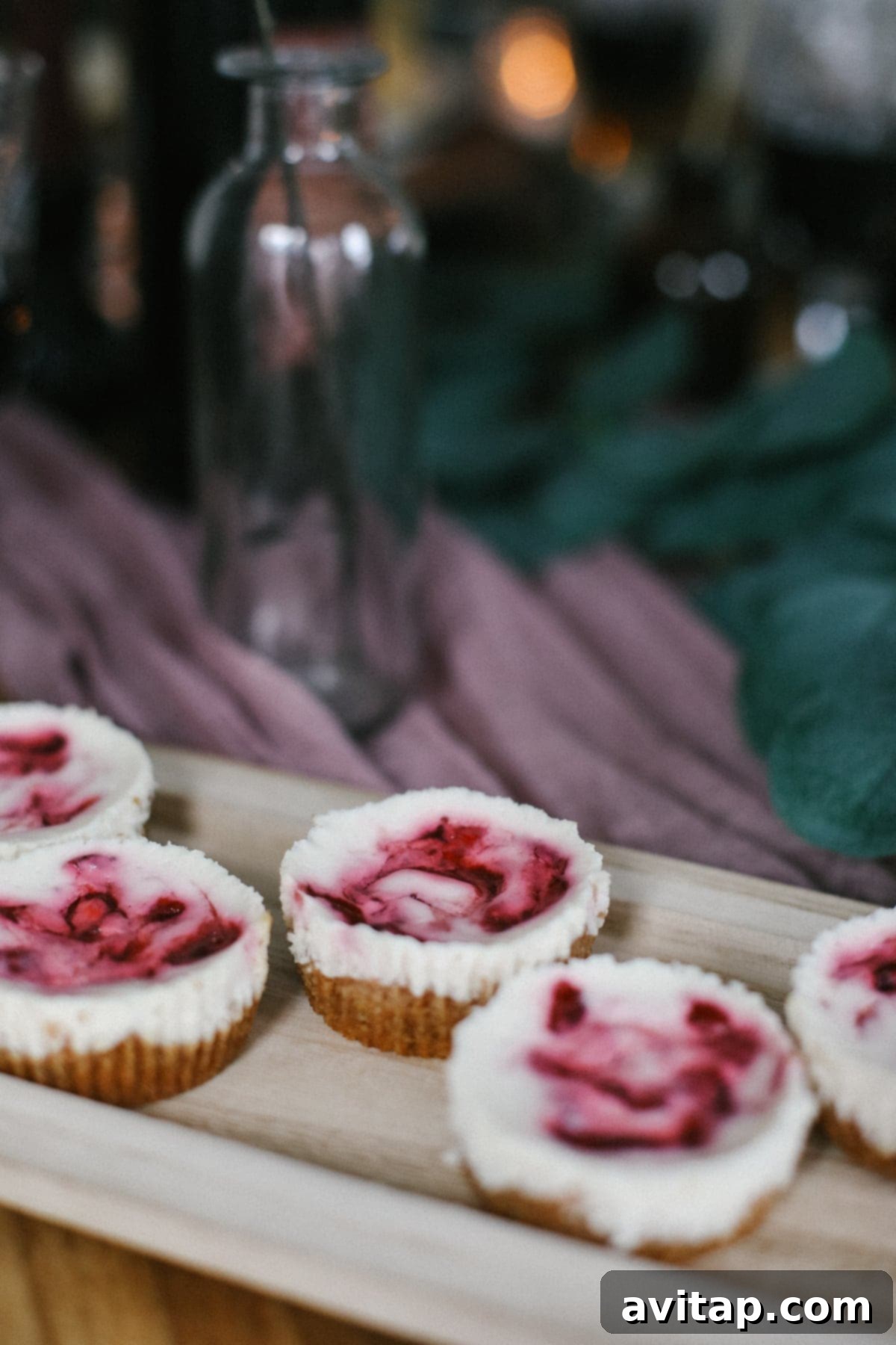 mini cheesecakes