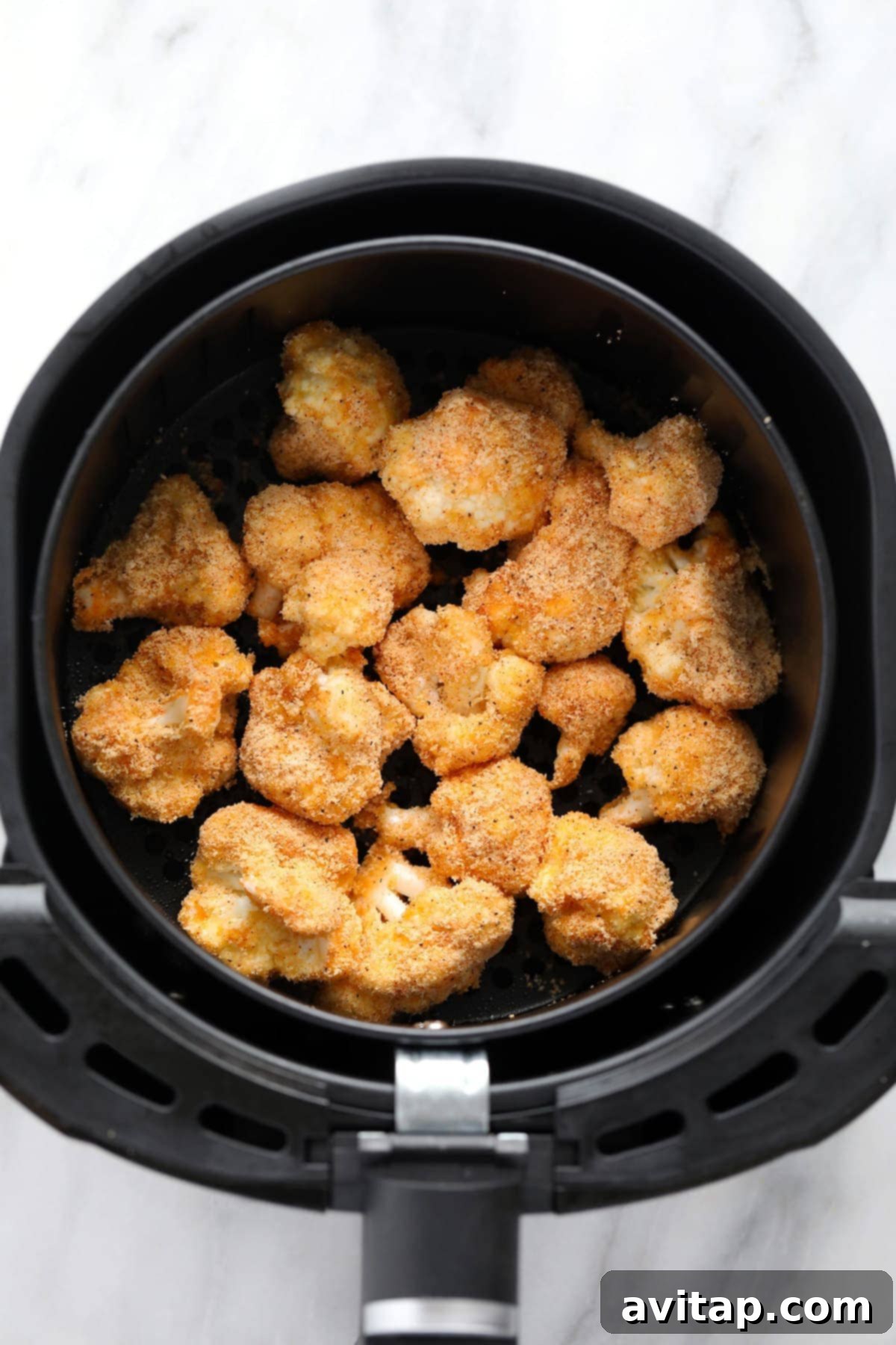air fryer cauliflower in air fryer