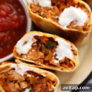 shredded chicken burritos