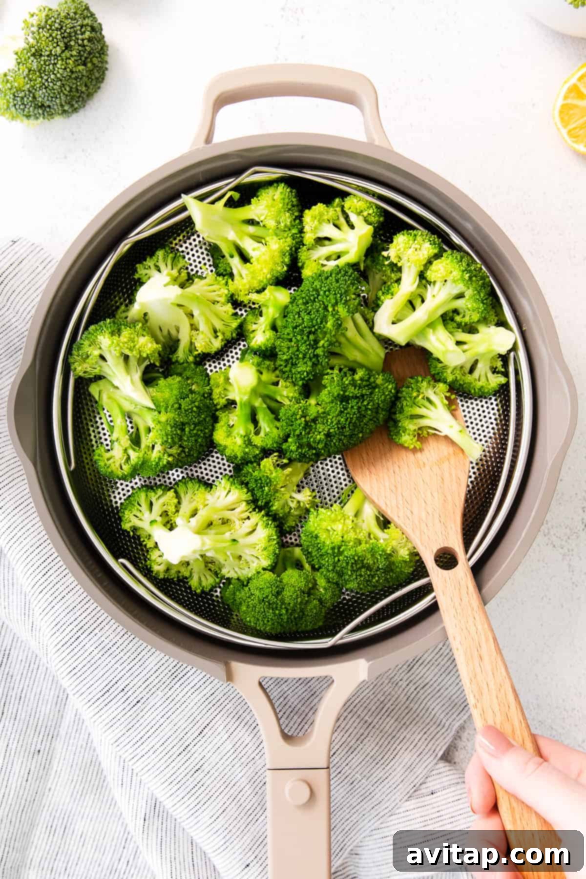 broccoli in Always Pan