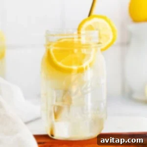 A pitcher of homemade lemonade, perfectly chilled and ready to serve.