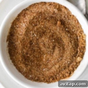 steak taco seasoning in a bowl