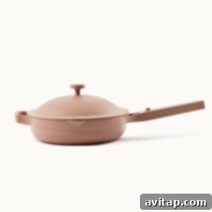 a pan with a handle on a white background.