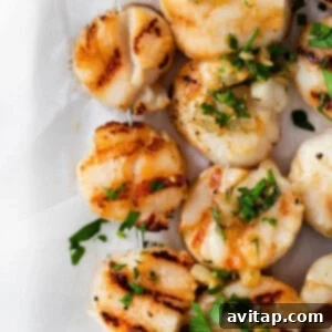 scallops on skewer